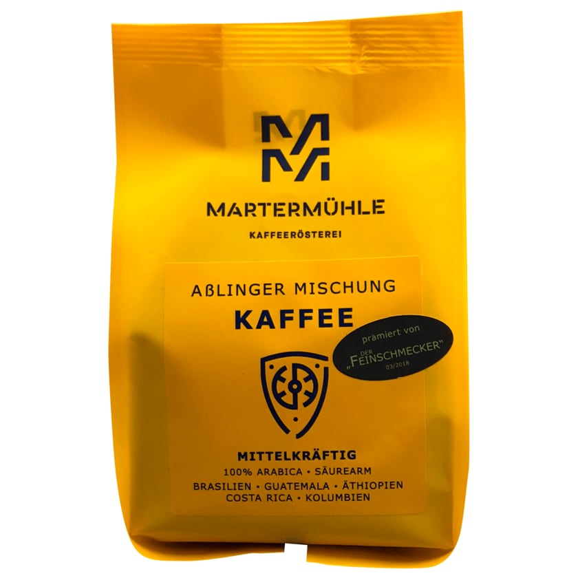 Martermühle Aßlinger Mischung Kaffee Mittelkräftig 250g